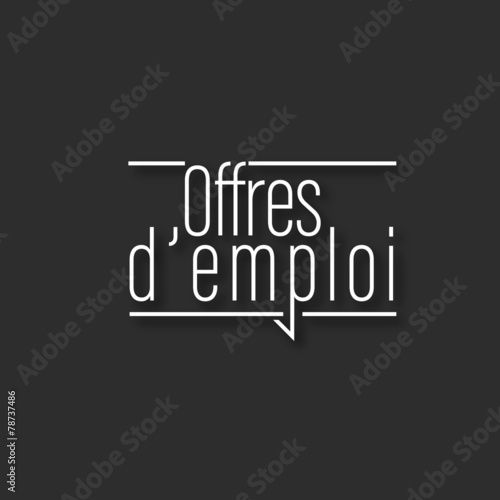 offres d'emploi