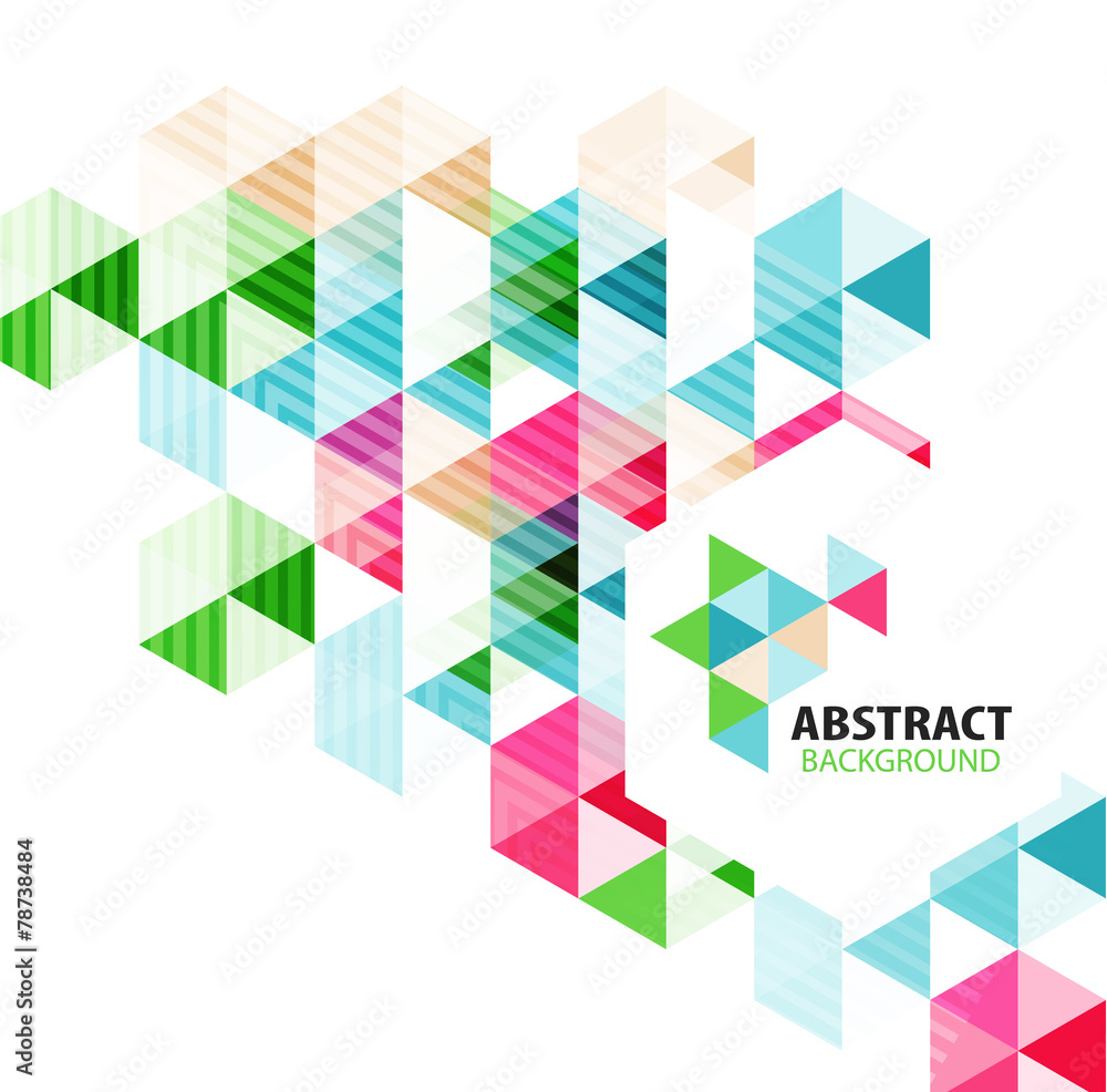Geometric abstract polygonal background Geometric abstract polygonal background