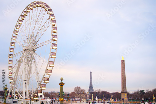 Paris ferries wheel © joyt