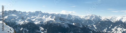 Panorama Winter Alpen © cohelia