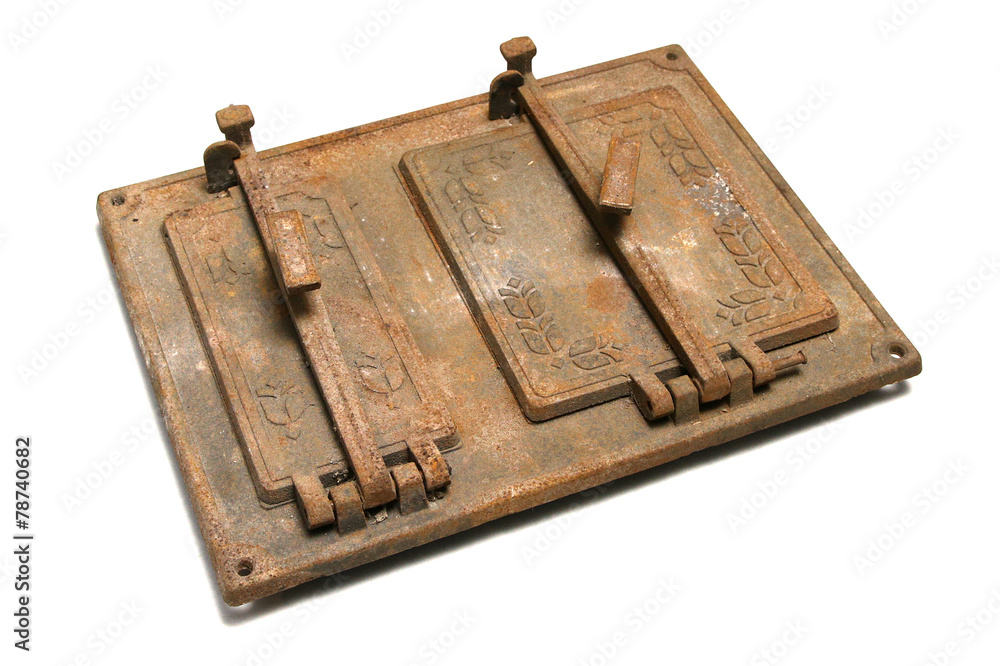 Fototapeta premium vintage stove door