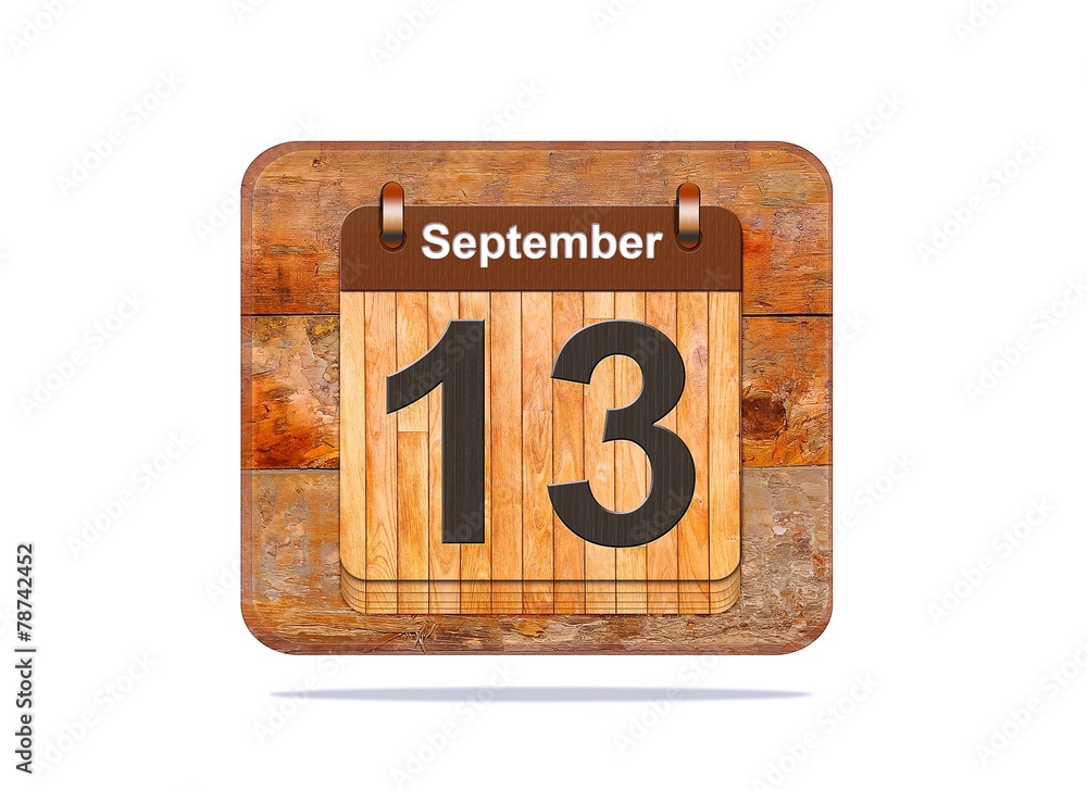 September 13. September 13.