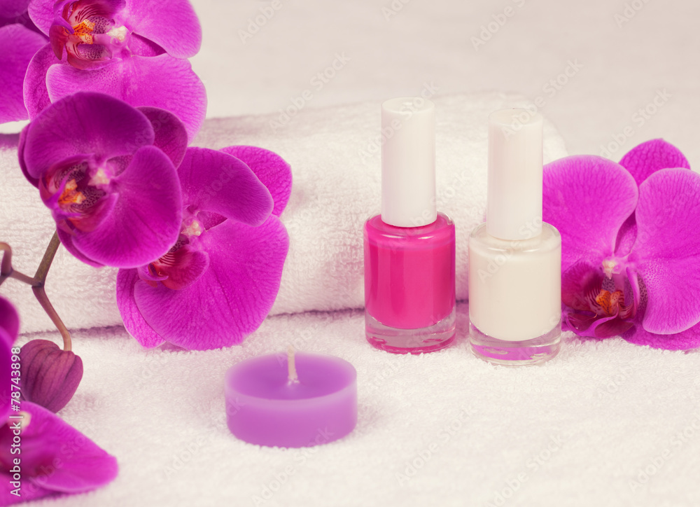 Nail salon, place for french manicure Nail salon, place for french manicure