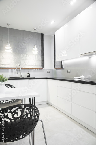 Fototapeta Naklejka Na Ścianę i Meble -  Luxury kitchen interior