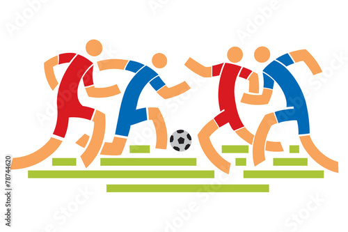 Soccer players