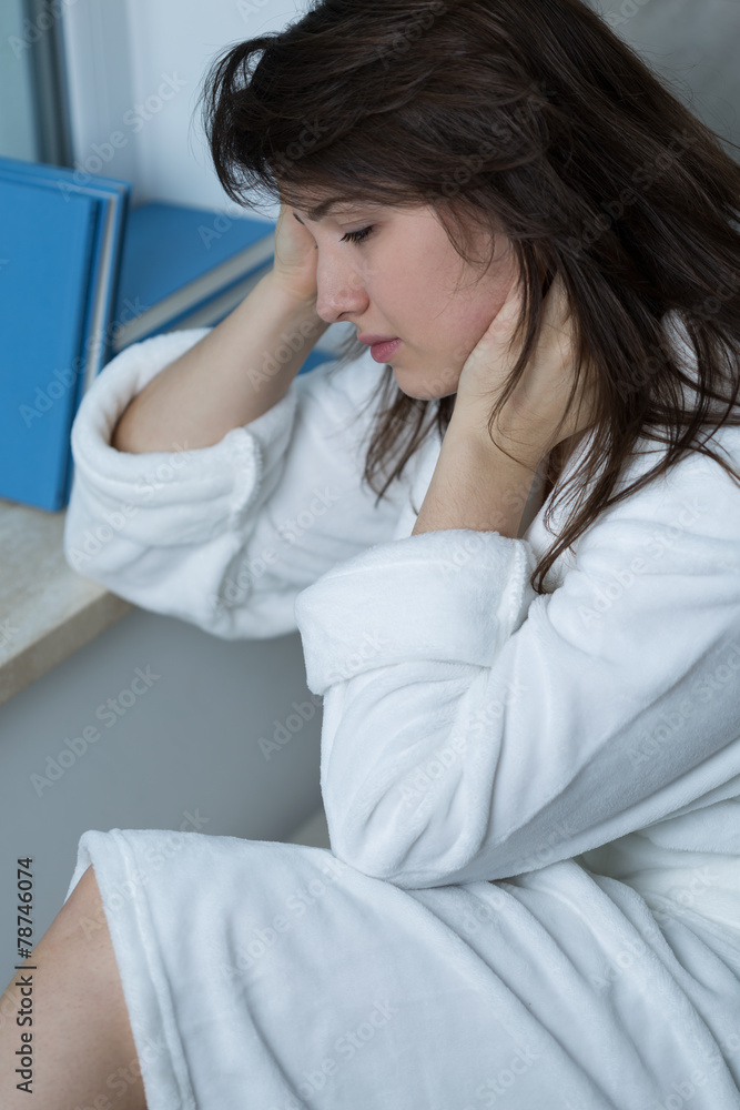 Woman with problems Woman with problems
