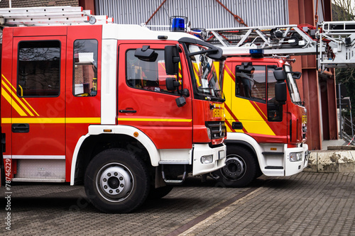 Autoreihe - Feuerwehr