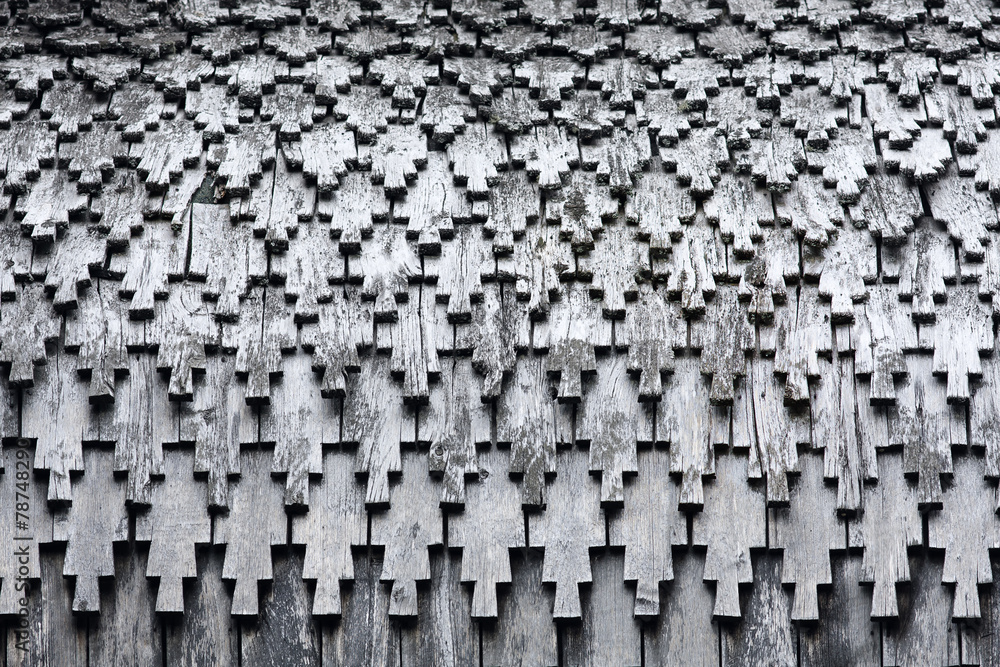 Fototapeta premium old wooden shingles