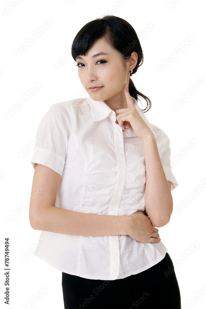 Attractive Asian business woman Attractive Asian business woman