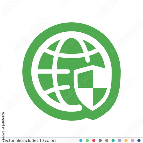 Sticker Icon - Vector file includes all colors
