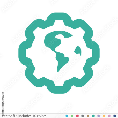 Sticker Icon - Vector file includes all colors
