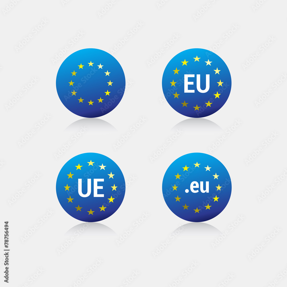 European Union Icons European Union Icons