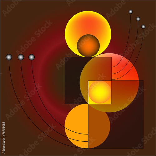 Geometric pattern of different forms