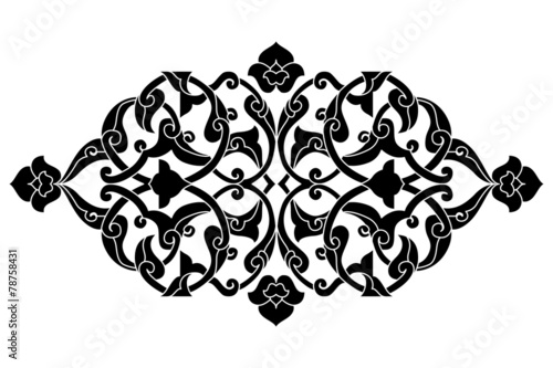 artistic ottoman pattern series fifty seven