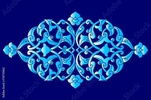 artistic ottoman pattern series sixty one