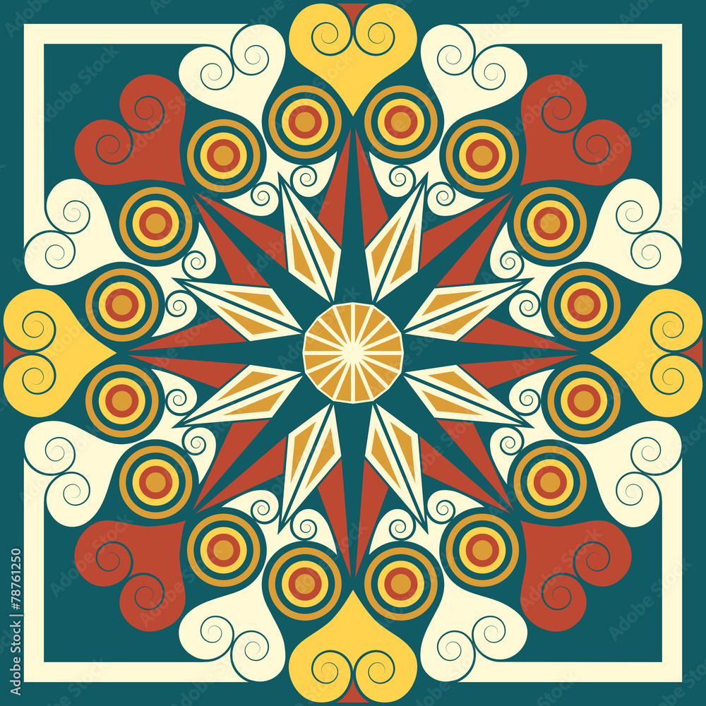 Fototapeta premium Abstract patterned background