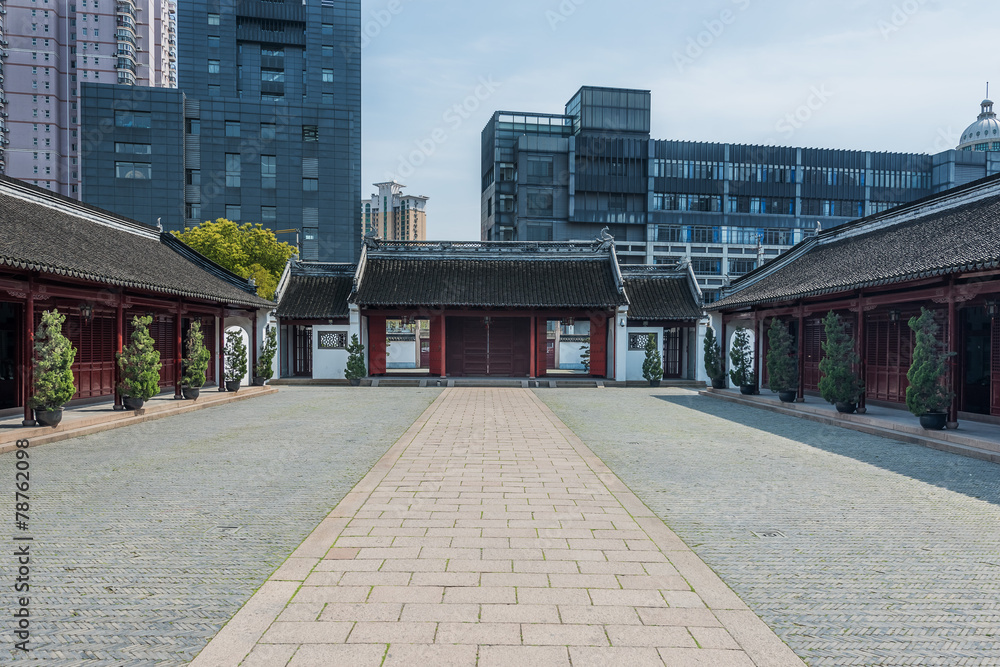 Fototapeta premium Wen Miao confucius temple Shanghai China