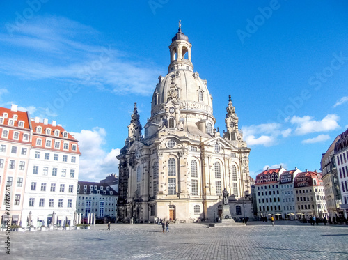 Tableau sur toile Dresden, Frauenkirche