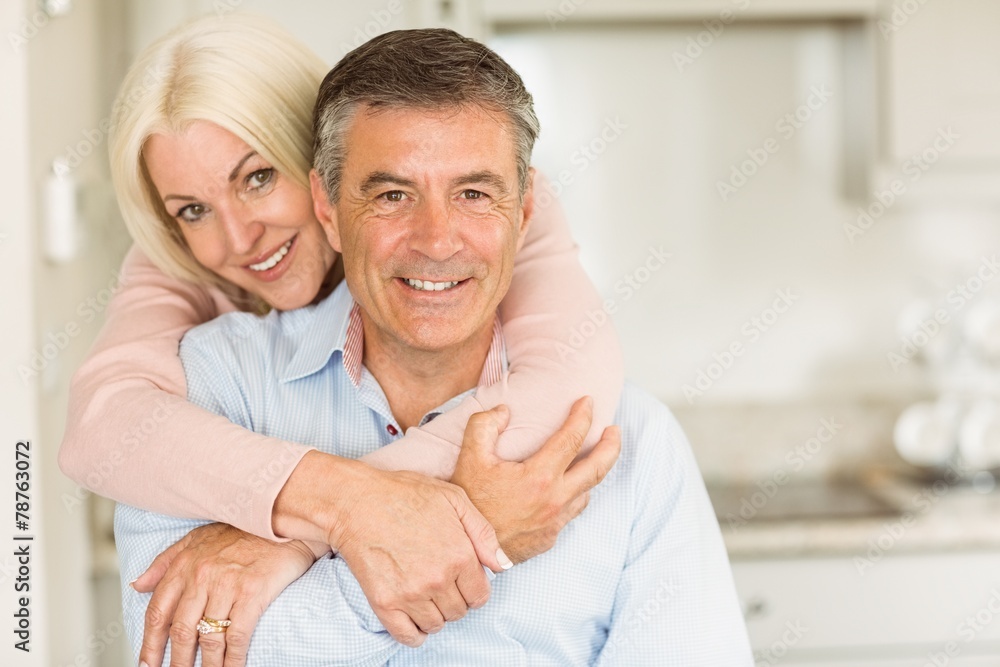 Happy mature couple smiling together Happy mature couple smiling together
