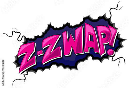 Zzwap - Comic Expression Vector Text