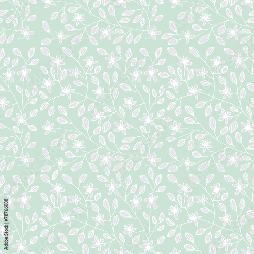 background with floral pattern