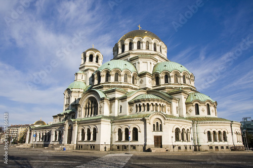 The Alexander Nevsky Cathedral in Sofia, Bulgaria