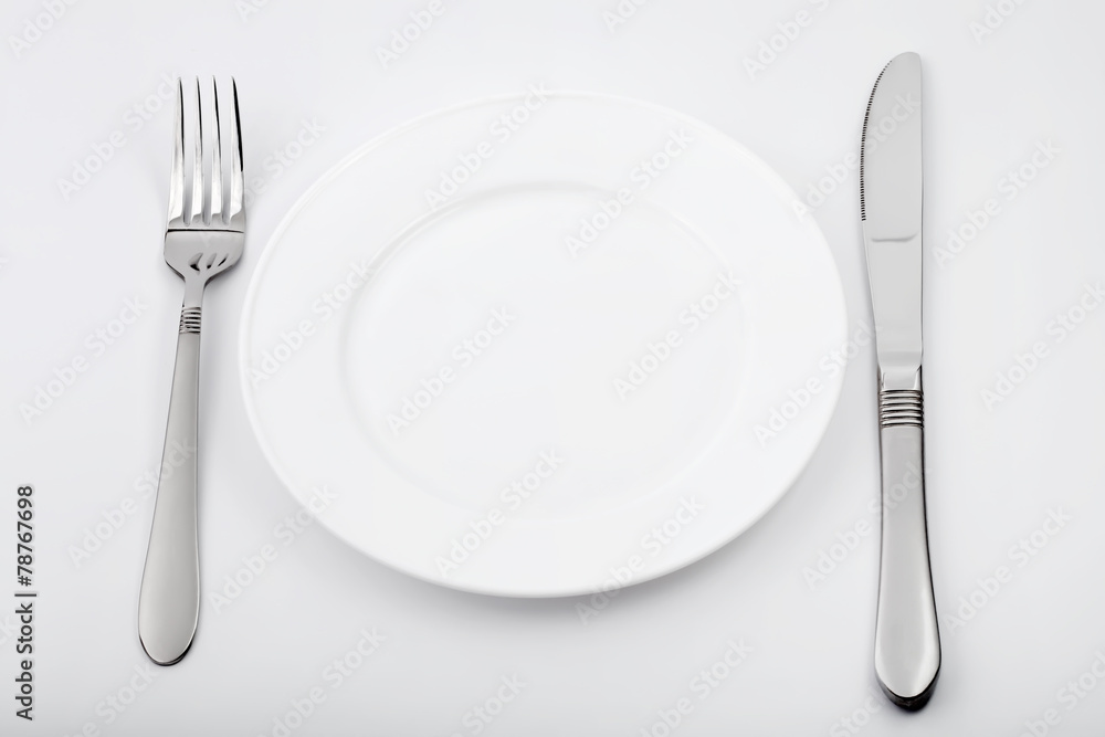 Empty plate Empty plate