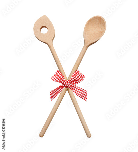 Kochlöffel mit Schleifchen