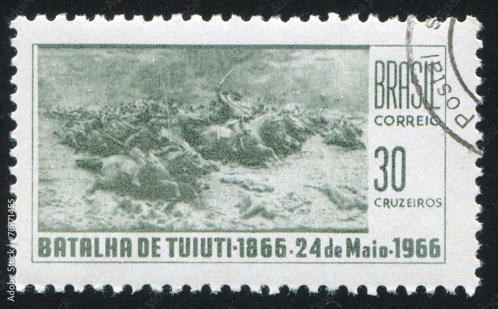 Obraz premium Battle of Tuiuti