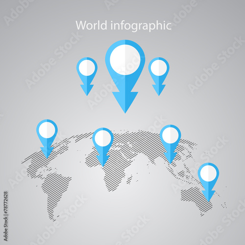 World infographic