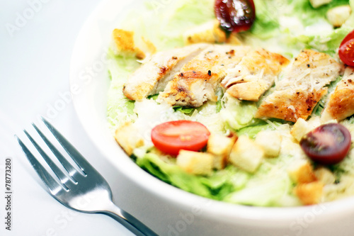 Cesar salad with chicken