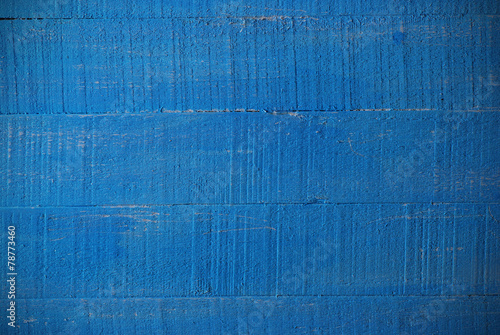 Cuadro en lienzo sfondo tavola di legno blu
