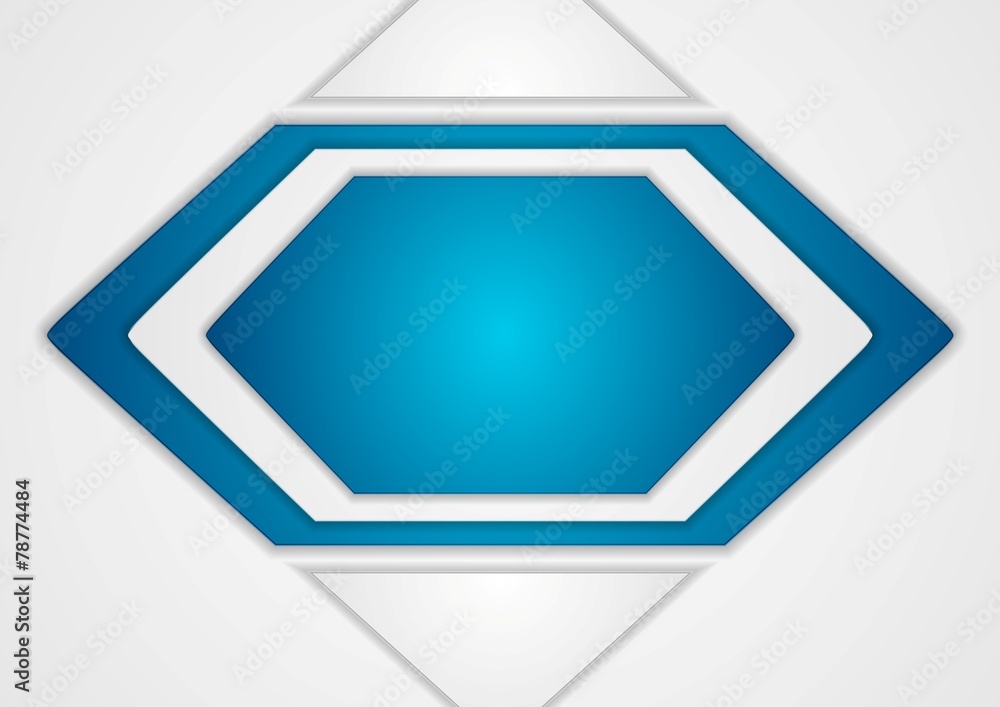 Abstract blue and grey vector background Abstract blue and grey vector background