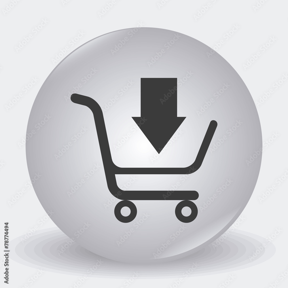 Shopping design, vector illustration. Shopping design, vector illustration.