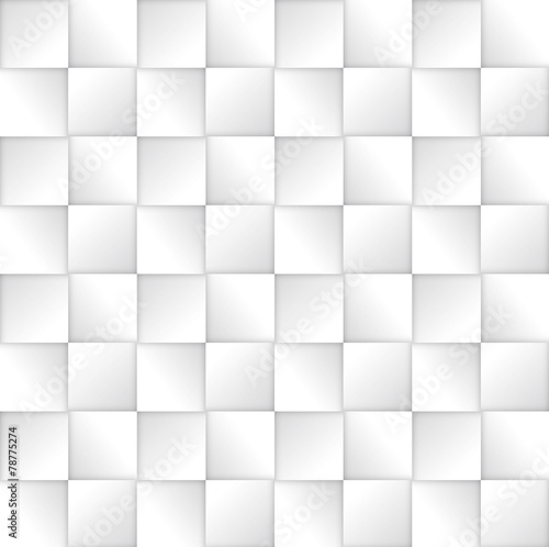 Vector white squares background. Abstract vector background