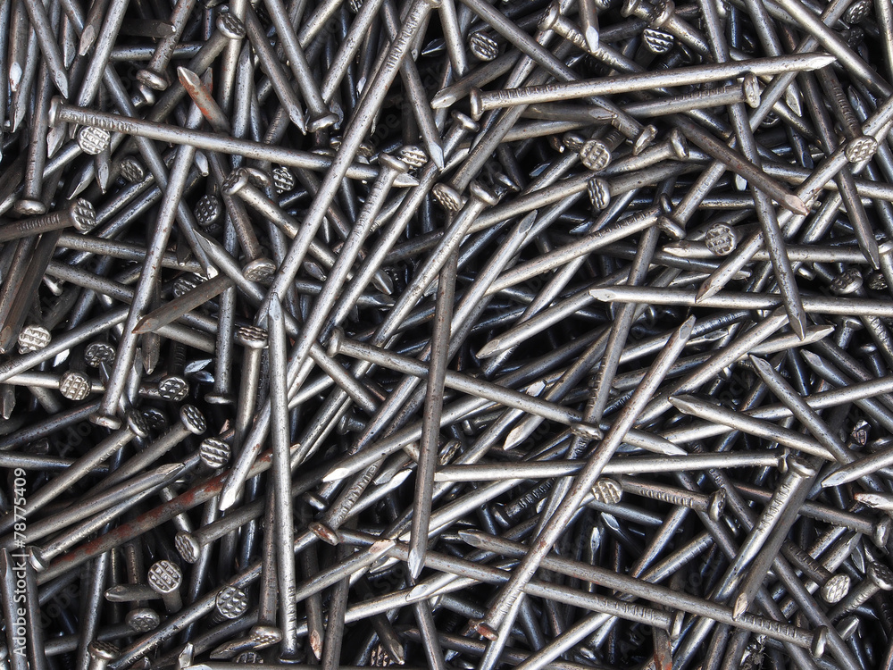 Nails texture for background Nails texture for background