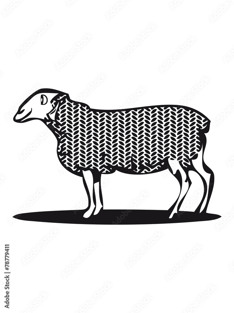 Fototapeta premium SHEEP pattern material