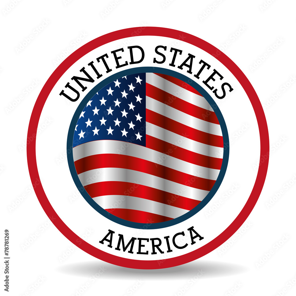 USA design, vector illustration. USA design, vector illustration.