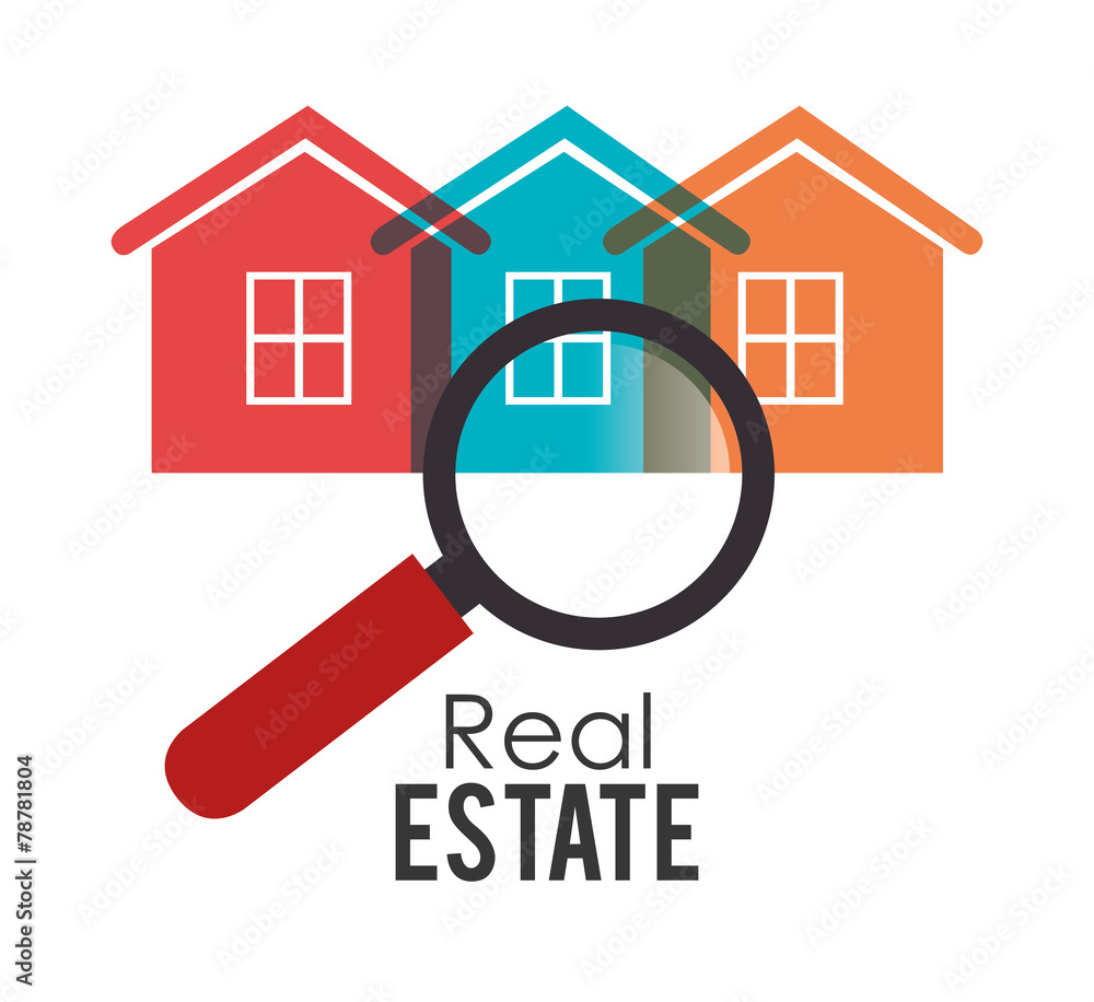 Real estate design, vector illustration. Real estate design, vector illustration.