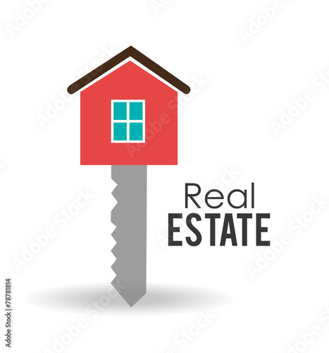 Real estate design, vector illustration.