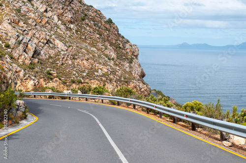 Road to viewpoint at Steenbras Dam pump station photo