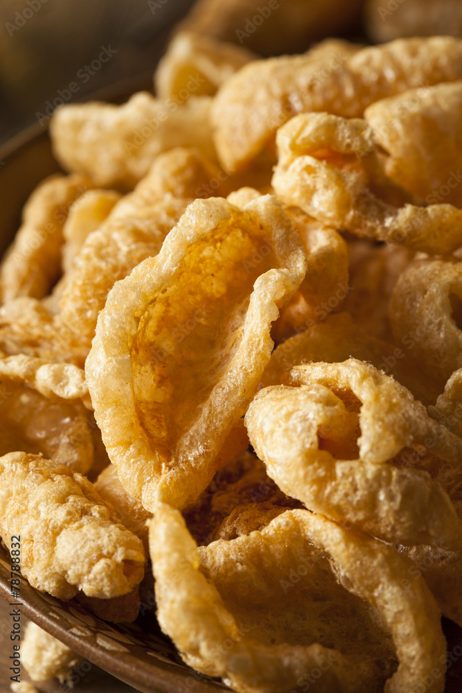 Homemade Fatty Pork Rinds