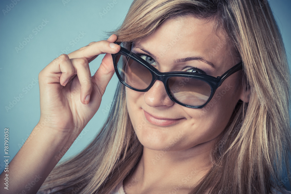 blonde girl in sunglasses blonde girl in sunglasses