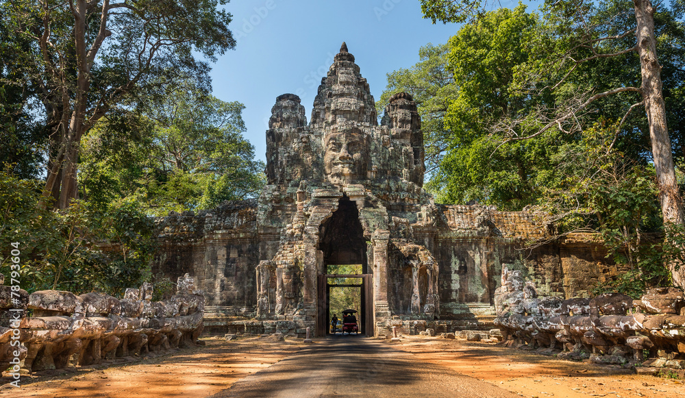 Obraz premium Angkor Thom Gate