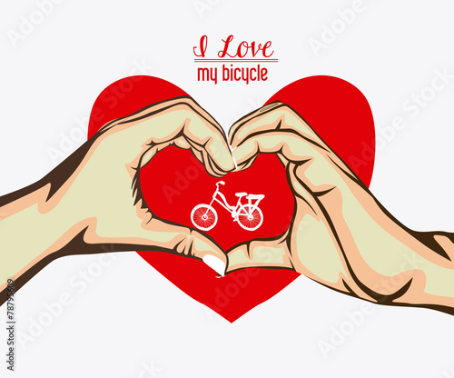 love heart, desing, vector illustration