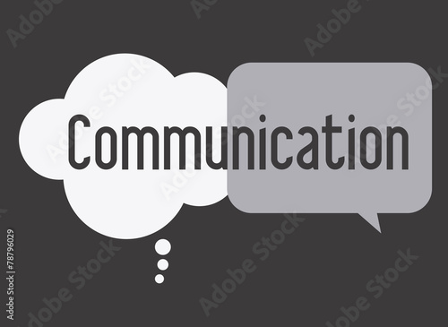 communicate, design, vector illusttration