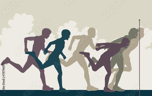 Sprint finish