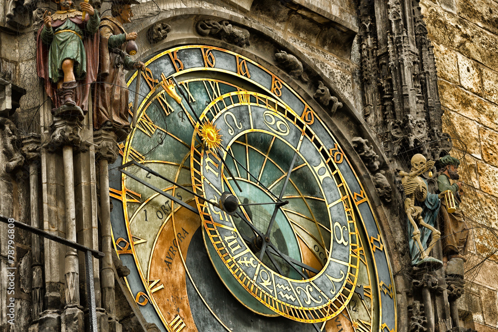 Fototapeta premium Astronomical clock in Prague