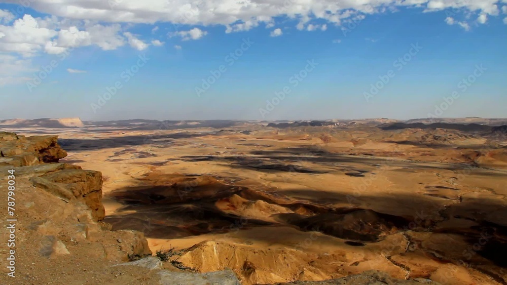 Ramon Crater at Negev Desert in Israel Ramon Crater at Negev Desert in Israel