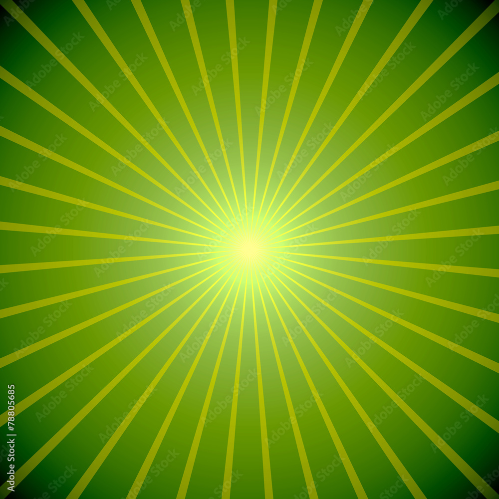 Abstract green burst St.Patricks Day background. Abstract green burst St.Patricks Day background.